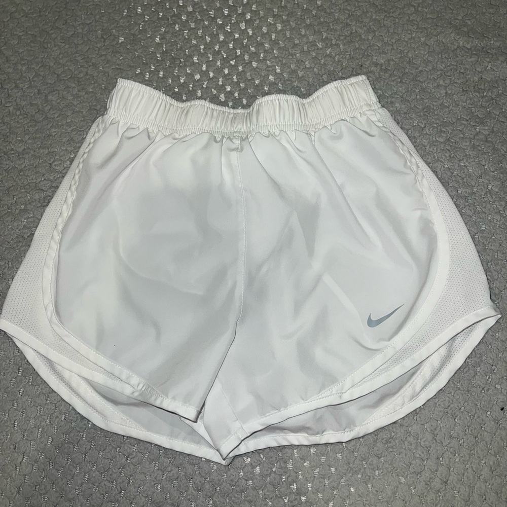 Nike Women's Athletic White Shorts